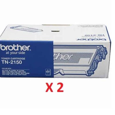 Brother TN-2150 Toner Cartridges  X 2