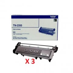 Brother TN-2350 Cartridges X 3