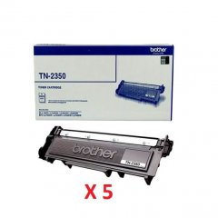 Brother TN-2350 Cartridges X 5