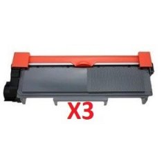 Brother TN-2350 X 3 Black Toner Cartridge (Compatible)