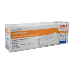 Oki C5850/5950/MC560 Cyan Toner Cartridge