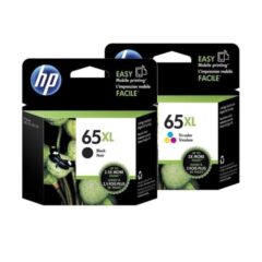 HP 65XL Black & Colour Ink Cartridges