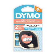 Dymo Letra Tag Paper Label Tape