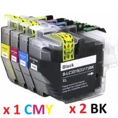 Compatible Brother LC-3319XL 5 Pack