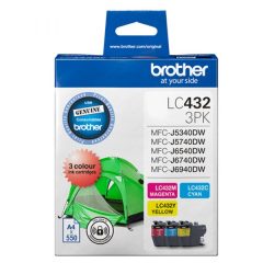 Brother LC-432 3PKS Ink Cartridges