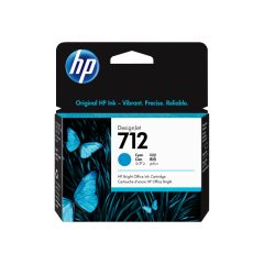 HP 712 Cyan Ink Cartridge